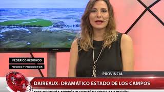 PROVINCIA: INUNDACIONES, ASÍ ESTÁ DAIREAUX