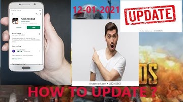 PUBG MOBILE - How to Update 1.2.0 Version #PUBGMOBILE #TEAMDEVILHUNTERS
