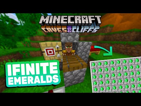 Minecraft Bedrock: INFINITE 1.18 Emerald & Trades Glitch || ( MCPE, PS4, Xbox, Switch, Windows 10 )