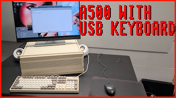 Modern USB-keyboard on my Amiga 500!