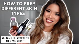 SKIN PREP ON CLIENTS: Skincare & foundation application tips for makeup artists