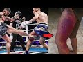 Crazy pain most brutal low kick kos in combat sports 2