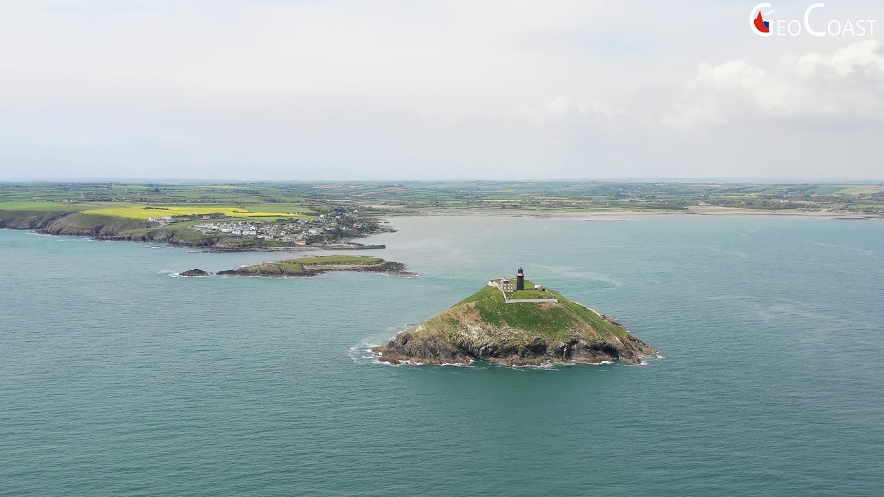 Flight Over Ballycotton Island Co Cork Ireland With Dji Mavic 2