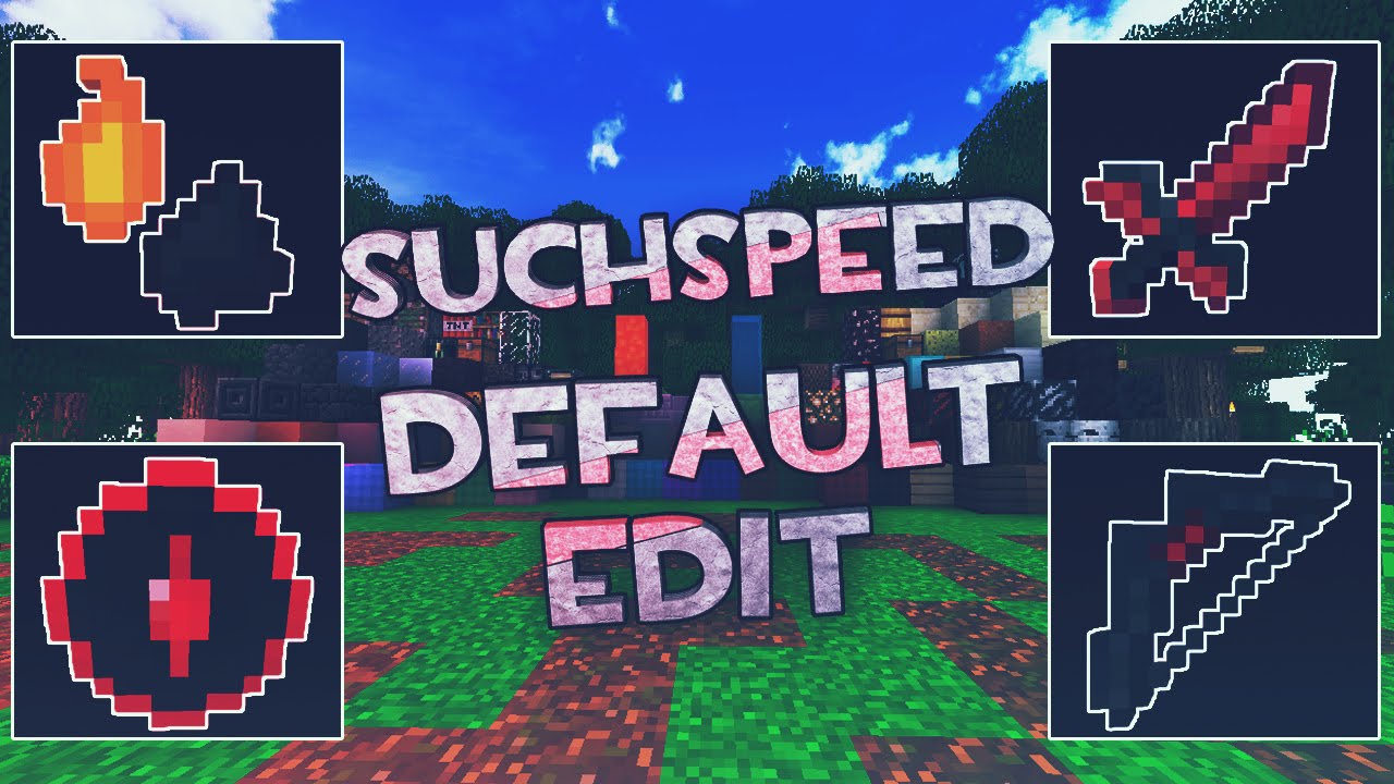 Texture Pack PVP Minecraft 1.8 y 1.9 SIN LAG | SUCHSPEED Default Edit ...