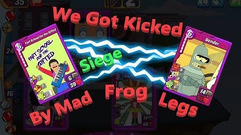 Wenglish Got Kicked by Mad Frog Legs in Siege animation throwdown