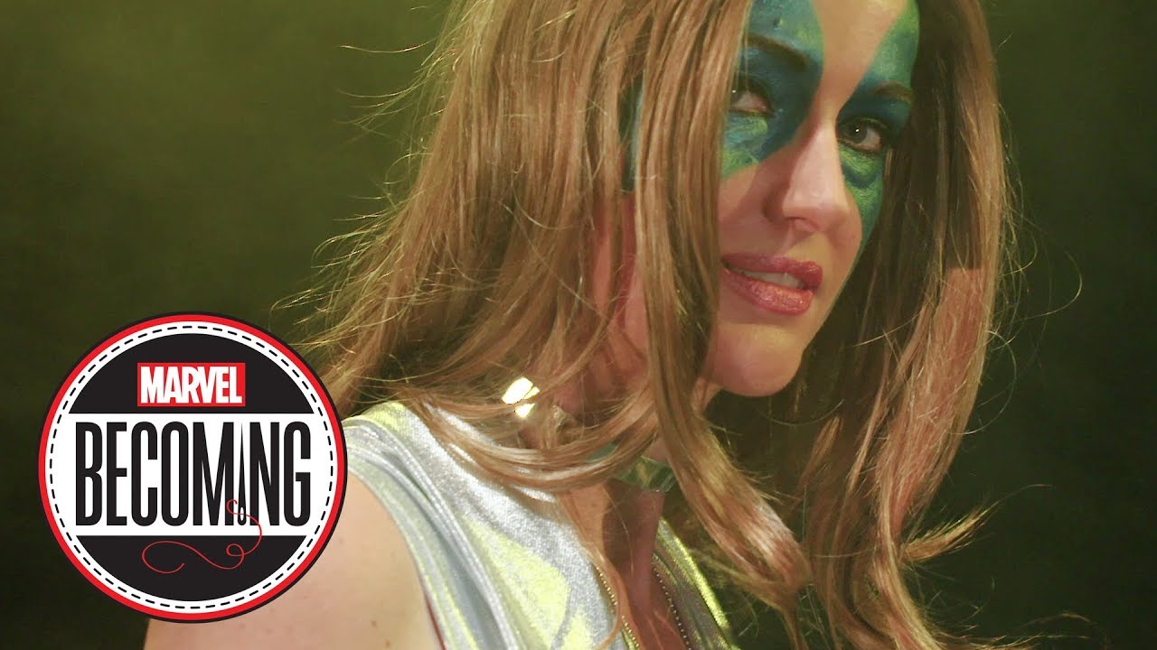 Cosplayer DJ Spider becomes Dazzler -- Marvel Becoming