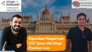 Stipendium Hungaricum Bursu 2022 | Lisans Asil Aday | Oğuzhan İşcan