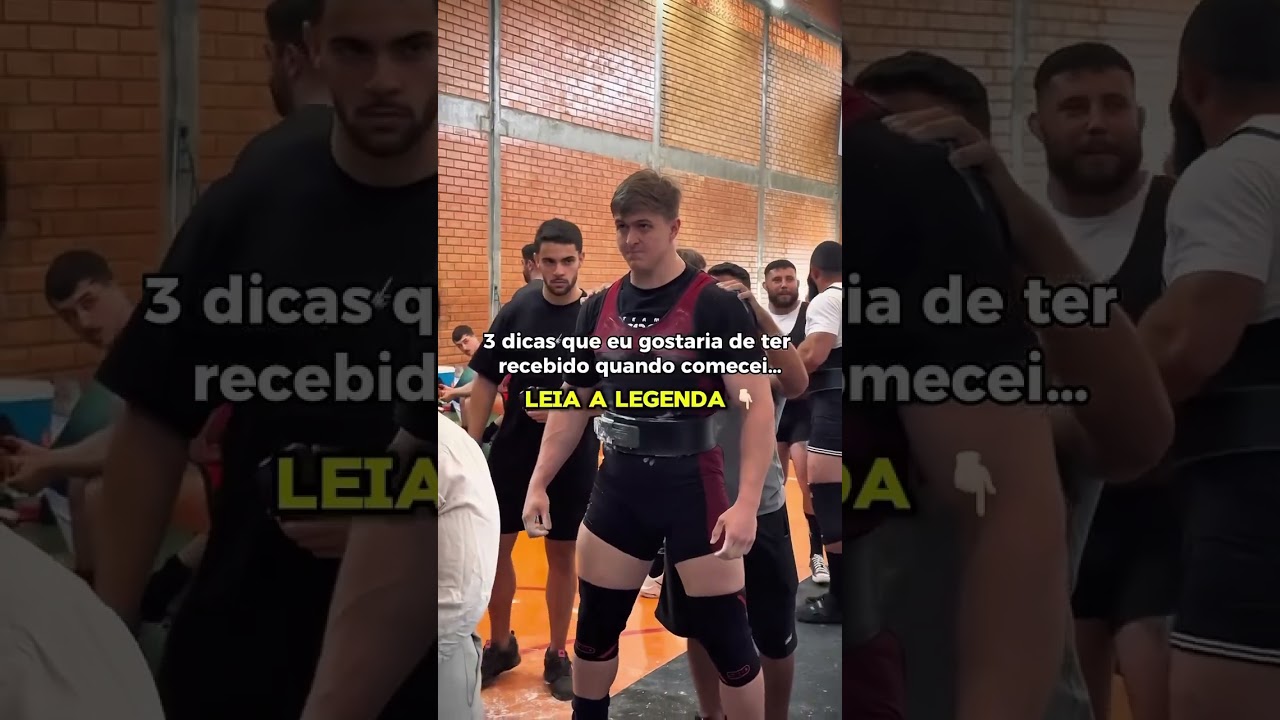 🚨3 DICAS QUE EU GOSTARIA DE SABER QUANDO COMECEI A TREINAR