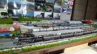 鉄道模型】最後のSL牽引お召し列車「D51 838」「D51 758」 - YouTube