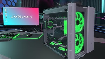 Building A Watercooled RGB PC In The Corsair 280X - PC Building Simulator