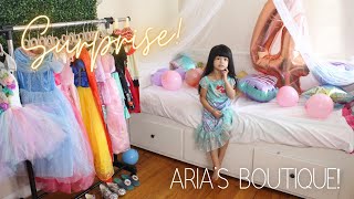 Aria&#39;s Surprise Boutique!! | 4th Birthday!