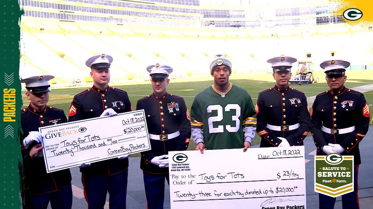 green bay salute to service 2022