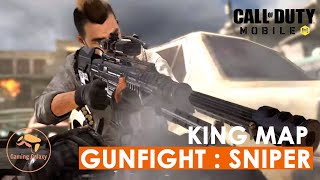 Call of Duty Mobile | 3v3 Gunfight : Sniper Mode | King Map