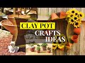 Inspiring clay pot crafts to give your home a lift. Beautiful garden clay pots ideas