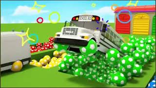 @KidsDianaShow track & ambulance for green school bus #kids #kidsvideo #children