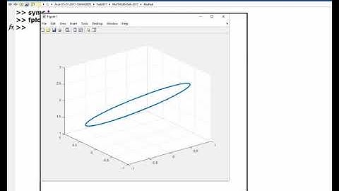 Space Curve MATLAB 2020 a 02
