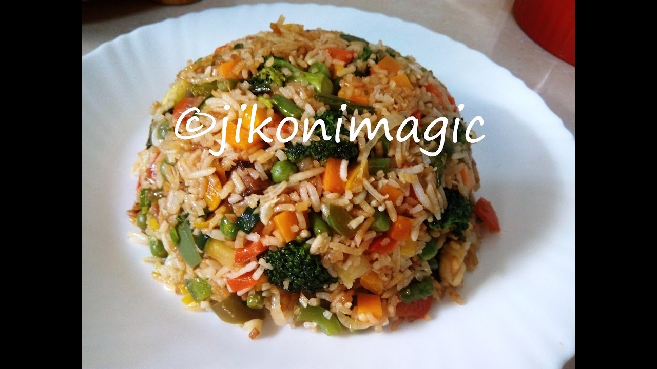 Magic Fried Ric Vegetable Fried Rice | Jikoni Magic - YouTube