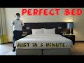 How to make bed | perfect bed making | hotel bed linen| luxury bedding