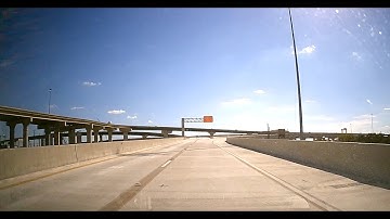 Sixth and seventh flyovers in I-10/Loop 1604 interchange
