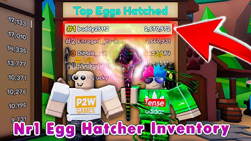I Met the Nr1 Egg Hatcher in Roblox Mining Simulator 2