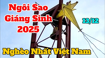 Xúc Động Cách Nhà Thờ Nghèo Trang Trí Giáng Sinh 2025| Nhà Thờ Lá Ủ, Gx. Xuân Hoa
