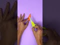 Easy Paper Tulip Craft 🌷 DIY Spring Flower for Kids 💐 #shorts #DIYkids