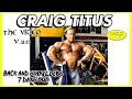 Craig Titus Hits Back And Shoulders 6 Days Out From The 1996 NPC USA’s