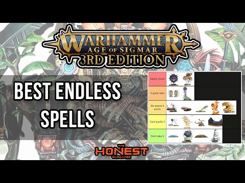 The Top 10 Endless Spells in Age of Sigmar Gallet Battlepack 2022