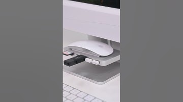 Minisopuru MH802-S | Effortlessly expand your iMac’s connectivity with this sleek, wall-mounted dock