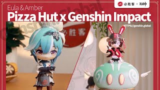 Eula X Ambergenshin Impact X Pizza Hut Stop-Motion Animation