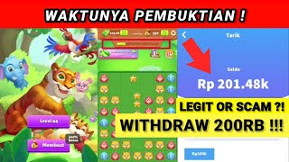 PEMBUKTIAN WITHDRAW GAME ZOO BLAST PUZZLE | LEGIT OR SCAM ?! screenshot 3