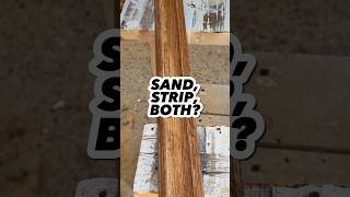Learn The Basics Refinishing A Banister? Use A Stripper & Sander To Get It Back To Raw Wood