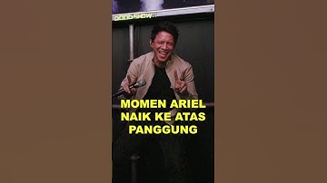 Momen Ariel NOAH Naik Ke Atas Panggung #shorts