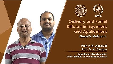 Charpitâ€™s method-II