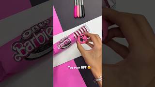 DIY Barbie BFF Gift Idea 🥰💖 #shorts #diy #gift #barbie #tutorial #art #creative #crafts #craft