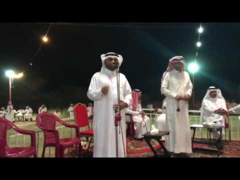 الشاعرعبدالله بن صعبان والشاعر منيع القرني في حفل ال سحيم القرني يوم الاربعاء 1437 10 8تصويرابوطراد