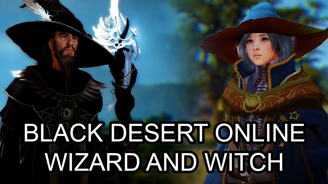 Black Desert Online High Level Witch Gameplay 