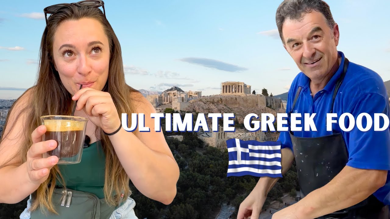 Ultimate GREEK FOOD Experience 🇬🇷 BACK After 5 Years in Athens Greece… (Emotional Food Tour)