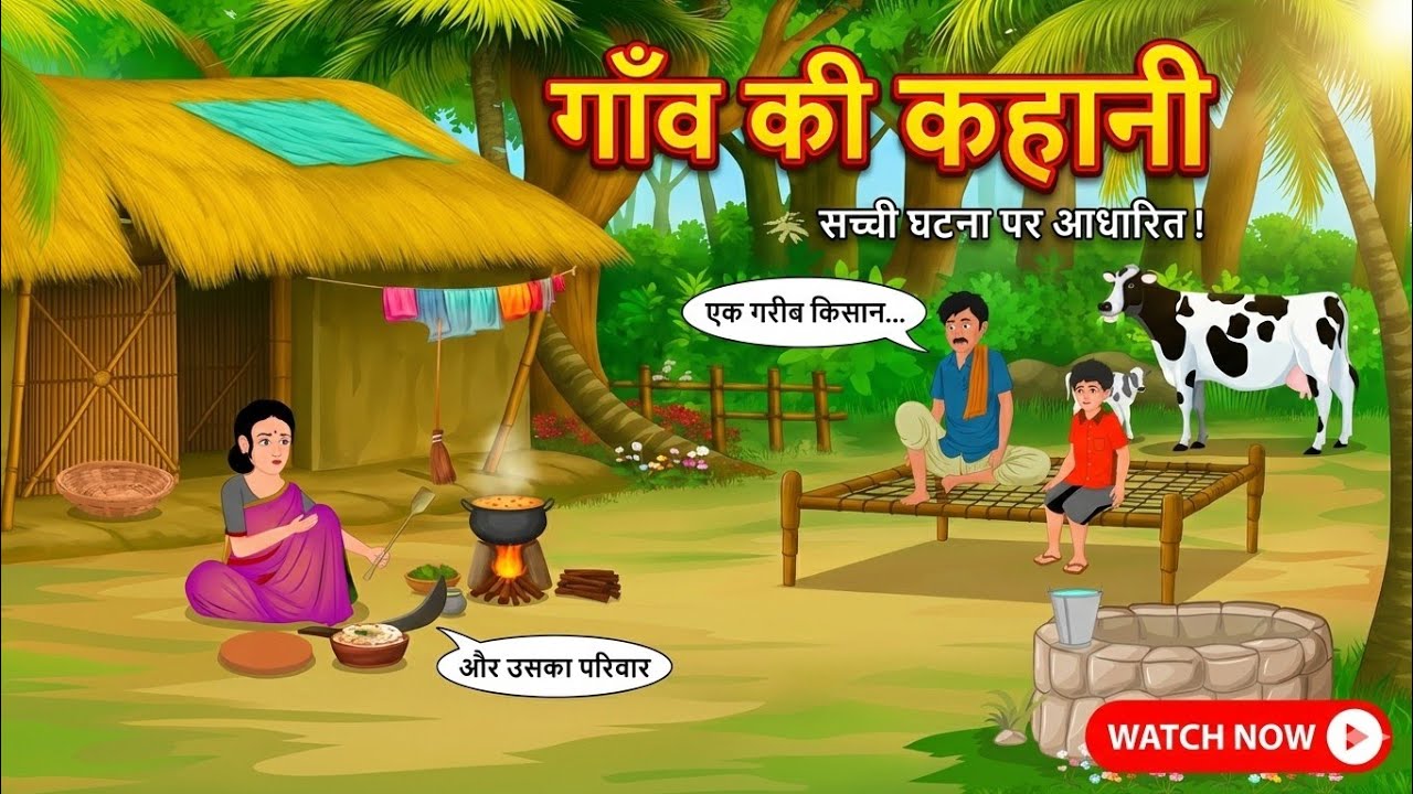 वक़्त का पहिया | जादुई मटके का रहस्य और गरीब किसान | Jaisi karni vaisi bharni | hindi story