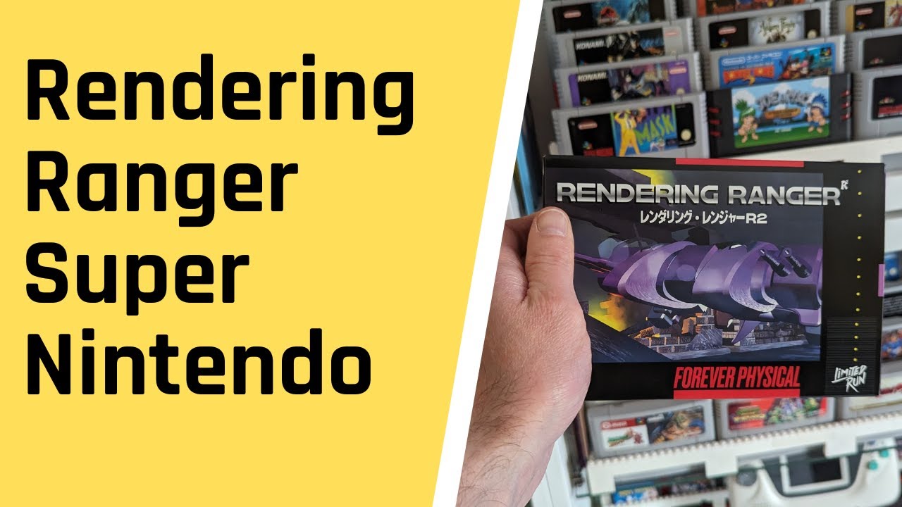 Rendering Ranger sur Super Nintendo - YouTube