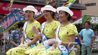 20140704歴代の織り姫さん大集合の第64回湘南ひらつか七夕まつり(湘南スターモール)