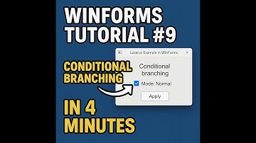 WinForms #9: Checkbox Feature Toggle & RadioButton Difficulty Selection