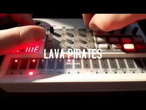 Lava Pirates [lo-fi techno / Volca Sample]