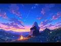 Starry Meadow Lofi 8 Hours 🌟 - Fantasy BGM for Study & Sleep