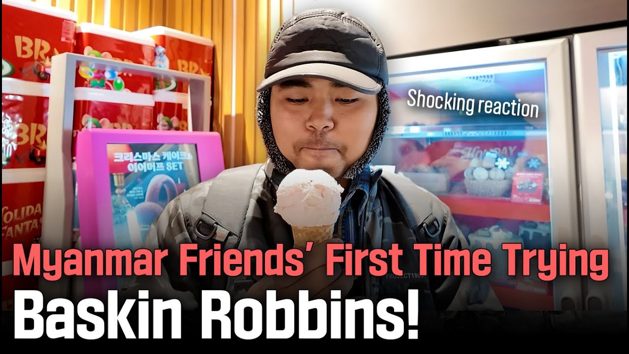 Why Myanmar Sailors were SHOCKED by Korean Food!