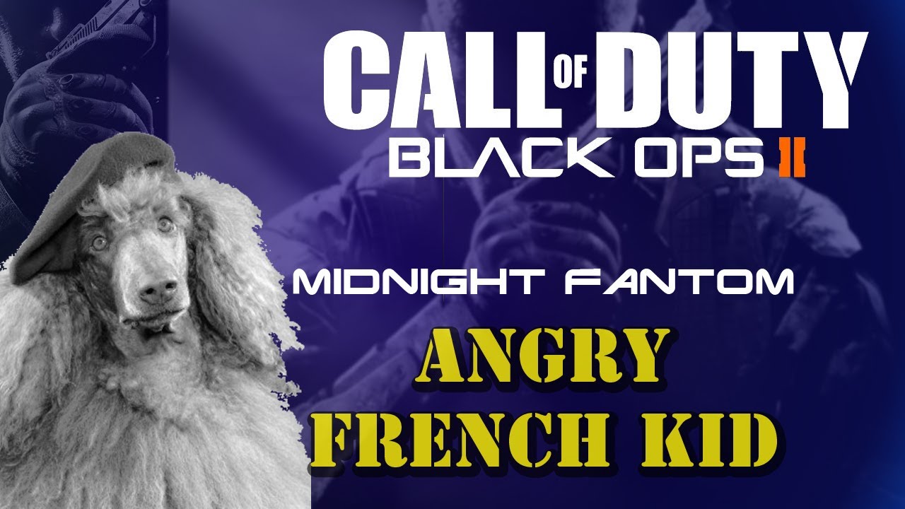 Funny Black Ops 2 Video - Angry French Kid (Rage Quit)