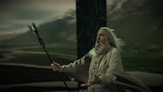 Saruman'ın Dağa Saldırısı | Yüzüklerin Efendisi Yüzük Kardeşliği Resimi