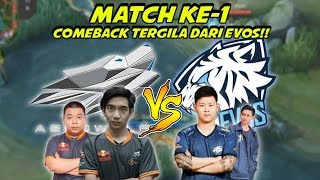 Match Ke-1 Evos vs Aerowolf, Sejarah Comeback Evos Yg Ga Pernah Klen Liat!!