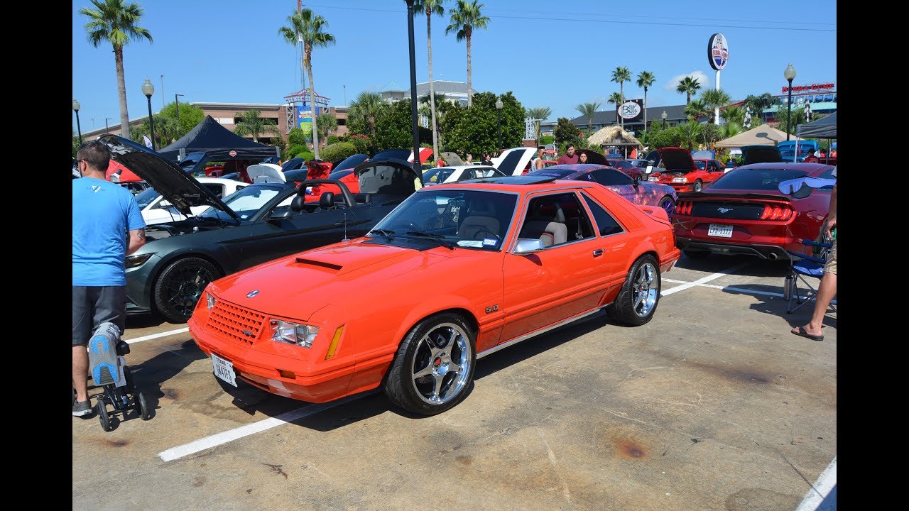 2019 Kemah Boardwalk Mustang Car Show