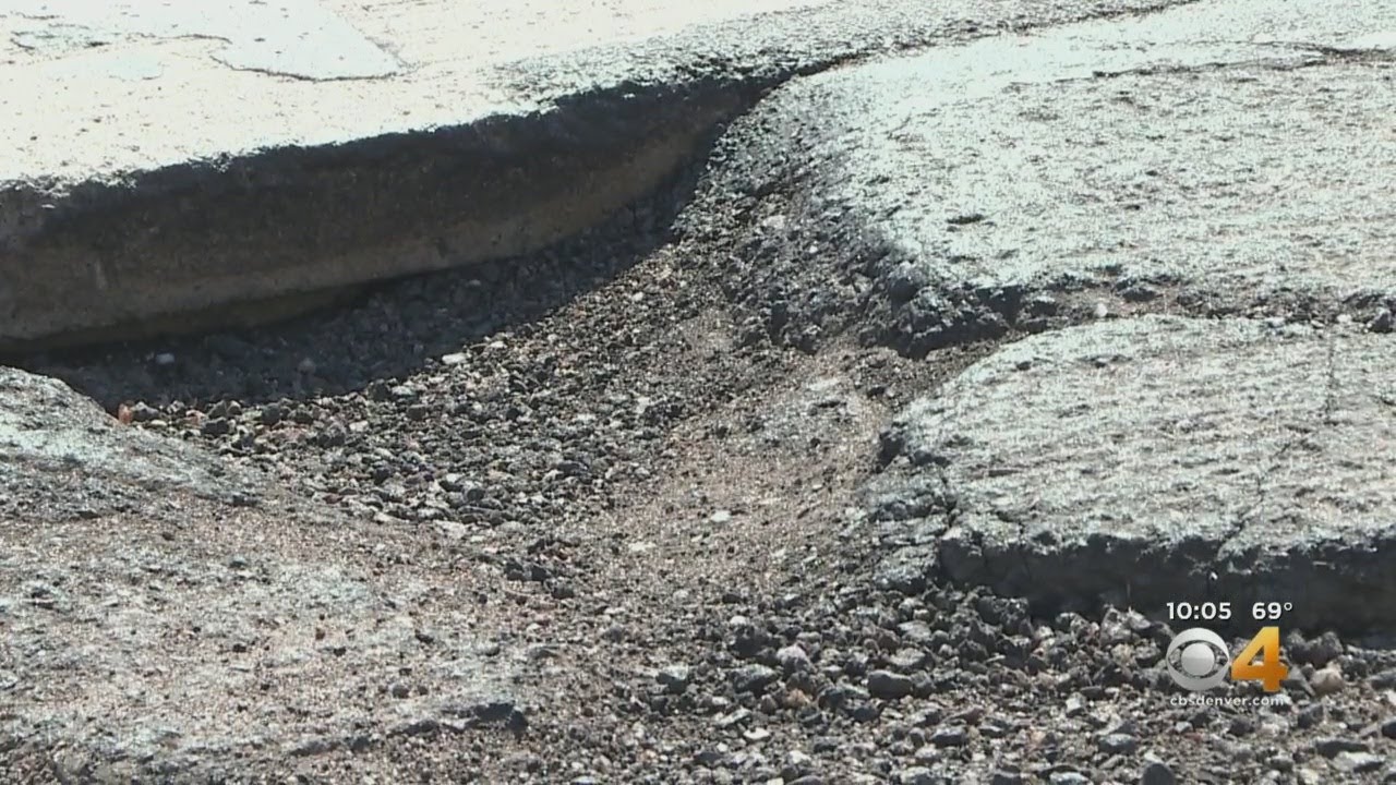 newspaper mockup Road Work On Speer Boulevard Causing Delays